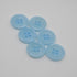 Button - Pop of Colour - Pale Blue - 18mm
